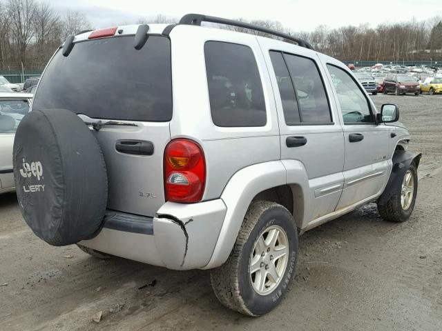 1J4GL58K83W656547 - 2003 JEEP LIBERTY LI SILVER photo 4
