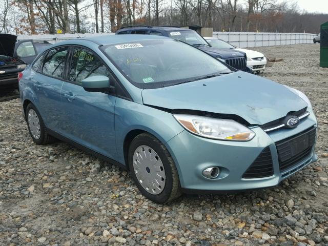 1FAHP3F22CL286693 - 2012 FORD FOCUS SE BLUE photo 1