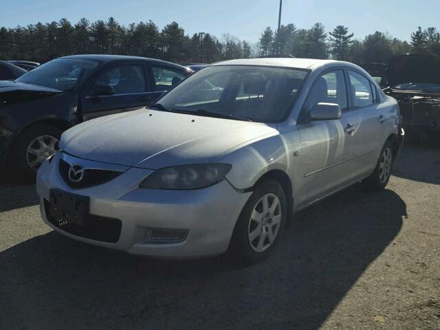 JM1BK12G071764499 - 2007 MAZDA 3 I SILVER photo 2