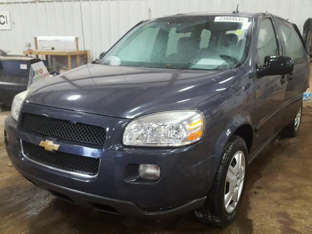 1GNDU23118D131181 - 2008 CHEVROLET UPLANDER L BLUE photo 2