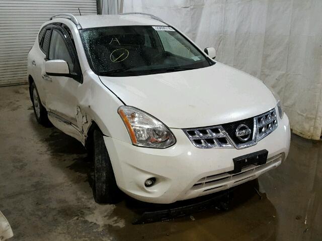 JN8AS5MV9BW302859 - 2011 NISSAN ROGUE S WHITE photo 1