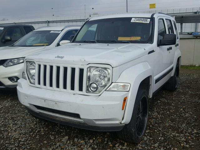 1C4PJLAK0CW194074 - 2012 JEEP LIBERTY SP WHITE photo 2