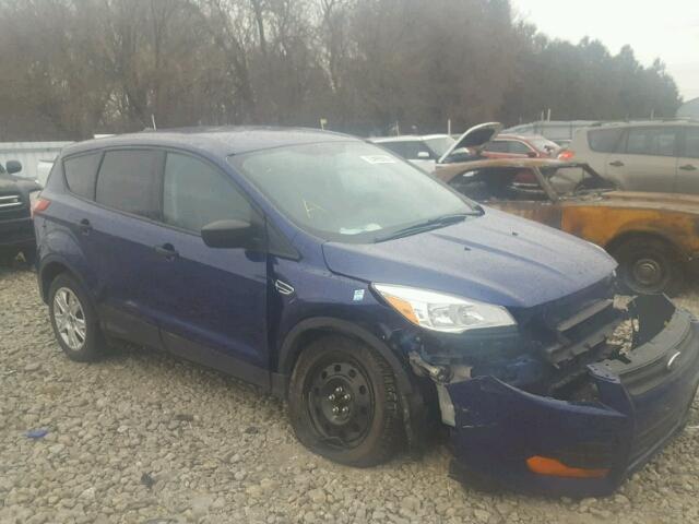 1FMCU0F73DUC96759 - 2013 FORD ESCAPE S BLUE photo 1