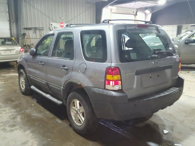 1FMYU92Z47KB52347 - 2007 FORD ESCAPE XLS GRAY photo 3