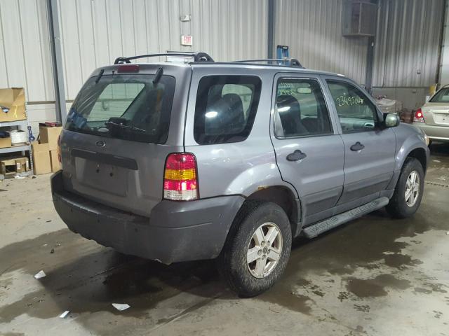 1FMYU92Z47KB52347 - 2007 FORD ESCAPE XLS GRAY photo 4