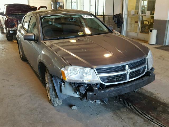 1B3CC1FB8AN206255 - 2010 DODGE AVENGER EX GRAY photo 1