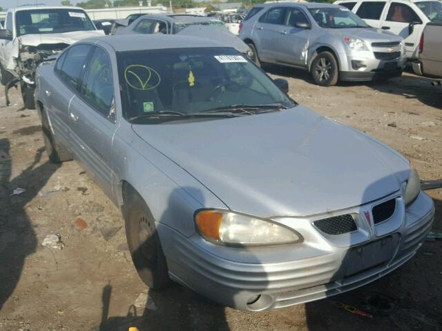 1G2NE52T41M625074 - 2001 PONTIAC GRAND AM S SILVER photo 1