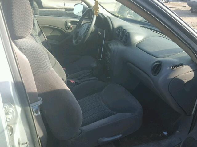 1G2NE52T41M625074 - 2001 PONTIAC GRAND AM S SILVER photo 5