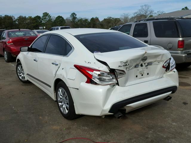 1N4AL3APXGN360565 - 2016 NISSAN ALTIMA 2.5 WHITE photo 3