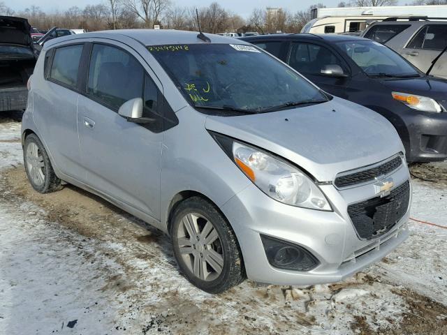 KL8CB6S95DC590490 - 2013 CHEVROLET SPARK LS SILVER photo 1