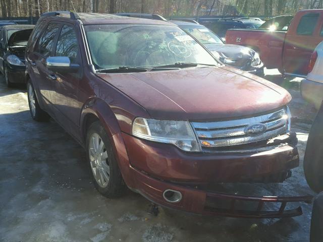 1FMDK06W38GA04369 - 2008 FORD TAURUS X L MAROON photo 1