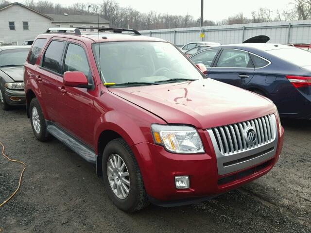 4M2CN9HG9AKJ22313 - 2010 MERCURY MARINER PR RED photo 1