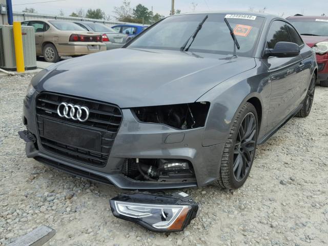 WAUM2AFR7GA025941 - 2016 AUDI A5 PREMIUM GRAY photo 2