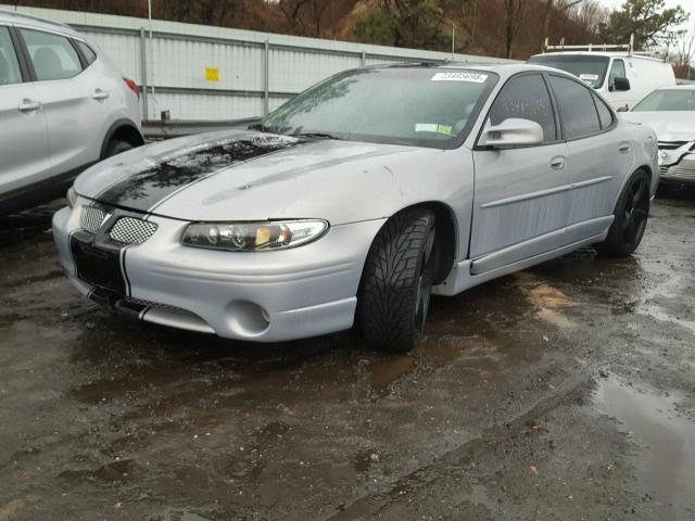 1G2WP5213VF345315 - 1997 PONTIAC GRAND PRIX ვერცხლისფერი ფოტო 2