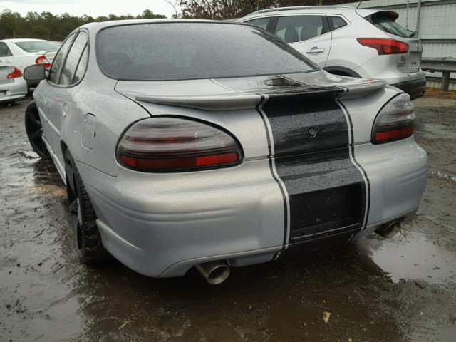 1G2WP5213VF345315 - 1997 PONTIAC GRAND PRIX ვერცხლისფერი ფოტო 3