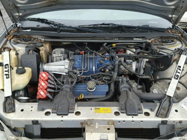 1G2WP5213VF345315 - 1997 PONTIAC GRAND PRIX ვერცხლისფერი ფოტო 7