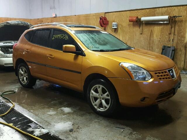 JN8AS58T88W002327 - 2008 NISSAN ROGUE S ORANGE photo 1