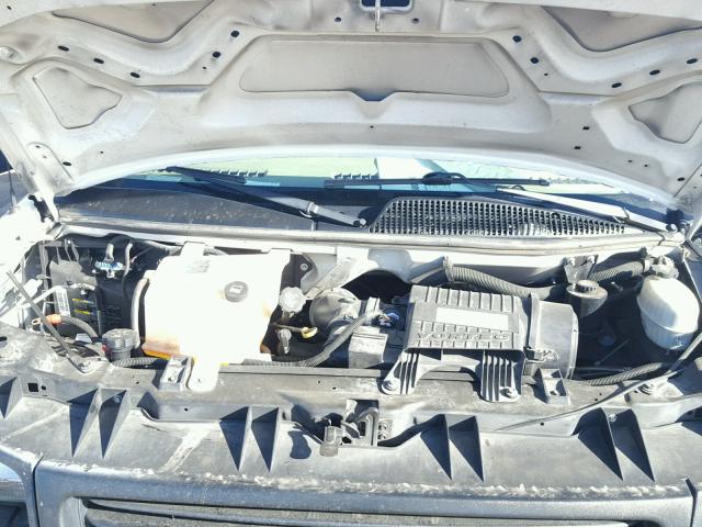 1GTHG35V871207423 - 2007 GMC SAVANA G35 WHITE photo 7