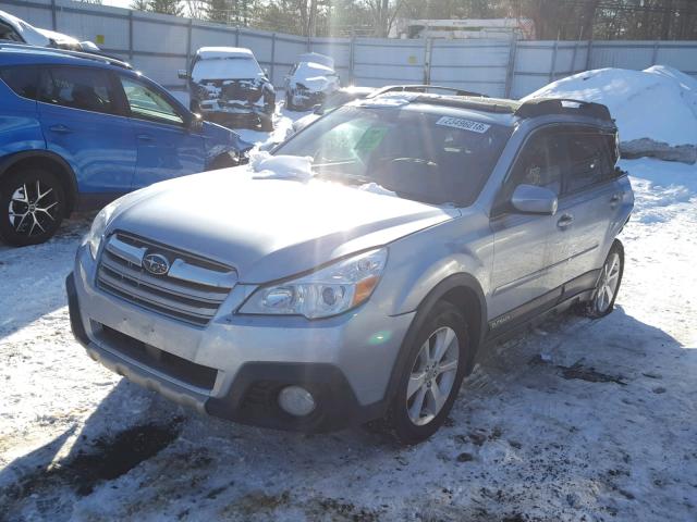 4S4BRBMC7E3239576 - 2014 SUBARU OUTBACK 2. SILVER photo 2