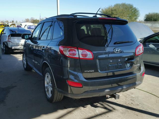 5XYZH4AG5BG062624 - 2011 HYUNDAI SANTA FE S BROWN photo 3