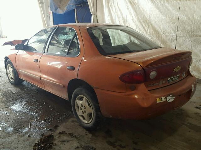 1G1JC52F857160791 - 2005 CHEVROLET CAVALIER ORANGE photo 3