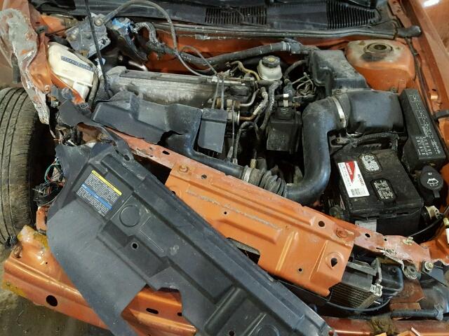 1G1JC52F857160791 - 2005 CHEVROLET CAVALIER ORANGE photo 7