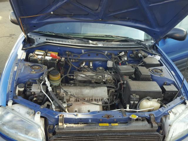 JT3XP10V7V0004988 - 1997 TOYOTA RAV4 BLUE photo 7