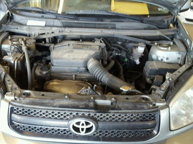 JTEHD20V740007110 - 2004 TOYOTA RAV4 GREEN photo 7