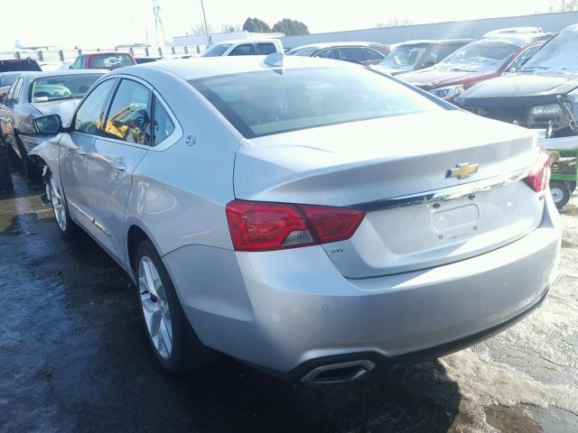 1G1145S33GU158969 - 2016 CHEVROLET IMPALA LTZ GRAY photo 3