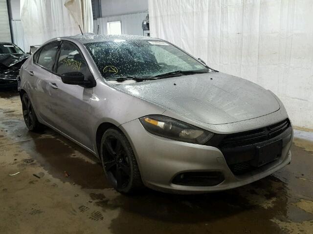 1C3CDFBB2FD125364 - 2015 DODGE DART SXT GRAY photo 1