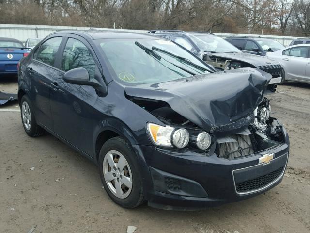 1G1JA5SH8F4150062 - 2015 CHEVROLET SONIC LS 黑色 照片 1