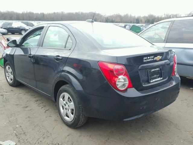 1G1JA5SH8F4150062 - 2015 CHEVROLET SONIC LS 黑色 照片 3