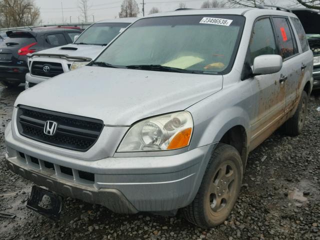 2HKYF18695H530994 - 2005 HONDA PILOT EXL CREAM photo 2