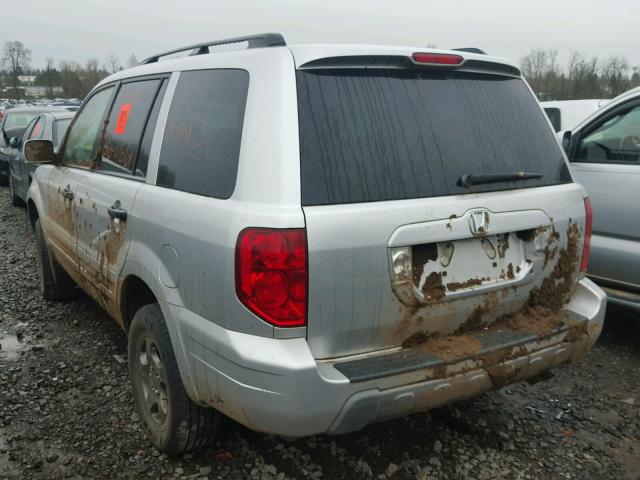 2HKYF18695H530994 - 2005 HONDA PILOT EXL CREAM photo 3