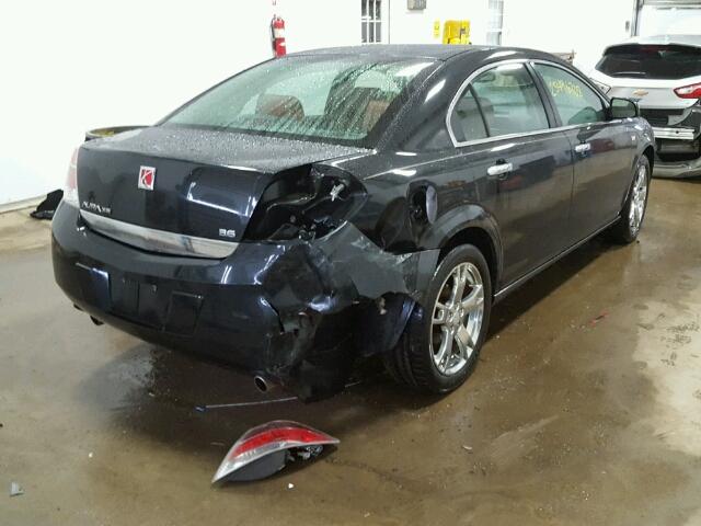 1G8ZX57789F231249 - 2009 SATURN AURA XR BLACK photo 4