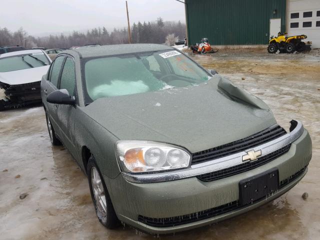 1G1ZT52815F256031 - 2005 CHEVROLET MALIBU LS GREEN photo 1