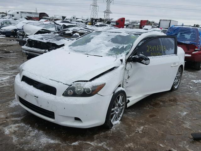 JTKDE167190279042 - 2009 SCION TC WHITE photo 2