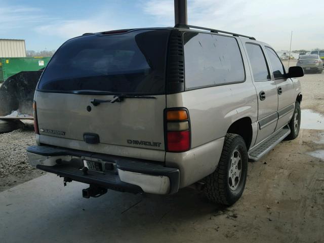 3GNEC16Z55G174763 - 2005 CHEVROLET SUBURBAN C SILVER photo 4