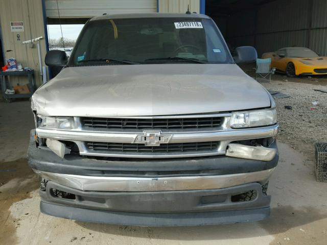 3GNEC16Z55G174763 - 2005 CHEVROLET SUBURBAN C SILVER photo 9