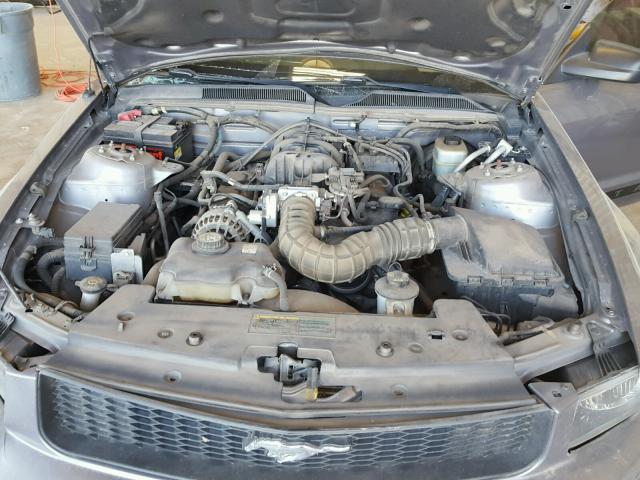 1ZVFT84N465101511 - 2006 FORD MUSTANG GRAY photo 7