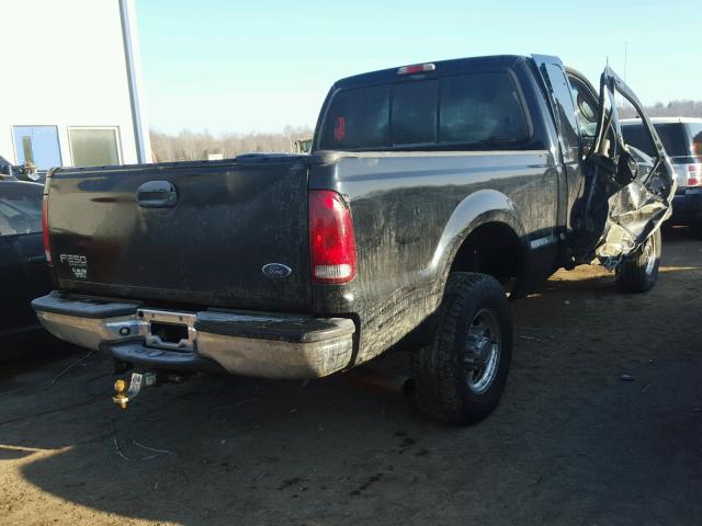 1FTNX21P43ED37688 - 2003 FORD F250 SUPER BLACK photo 4