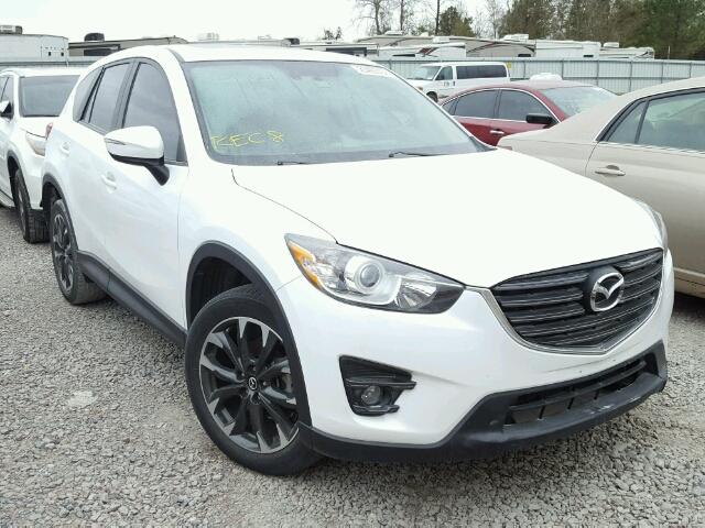 JM3KE2DY2G0748823 - 2016 MAZDA CX-5 GT WHITE photo 1