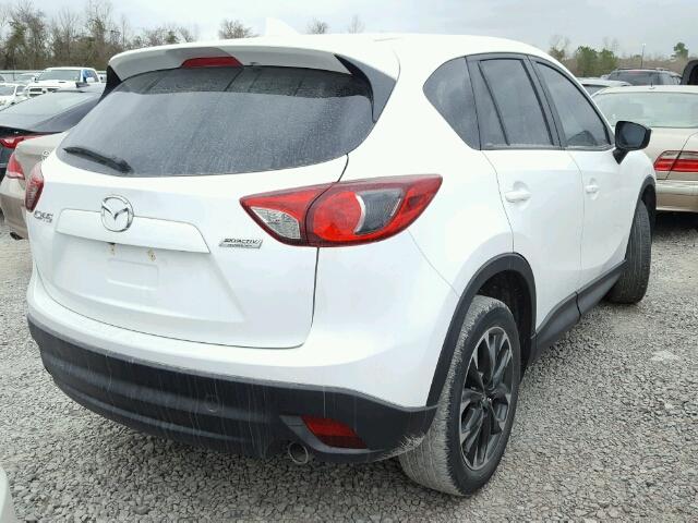 JM3KE2DY2G0748823 - 2016 MAZDA CX-5 GT WHITE photo 4