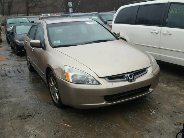 1HGCM66504A070638 - 2004 HONDA ACCORD EX TAN photo 1