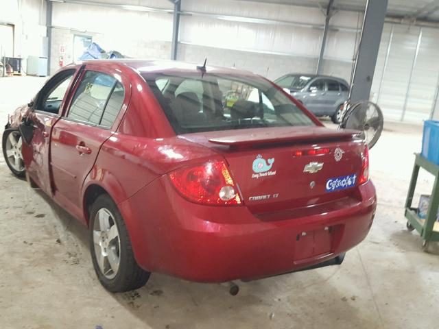 1G1AD5F51A7115894 - 2010 CHEVROLET COBALT 1LT RED photo 3