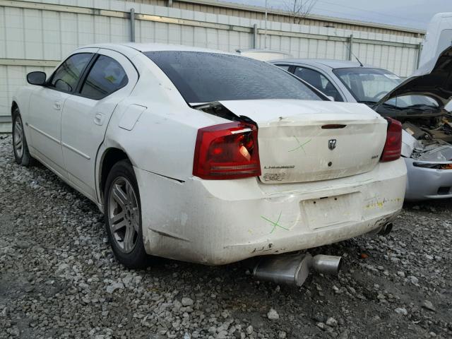 2B3KA43G66H229245 - 2006 DODGE CHARGER SE WHITE photo 3