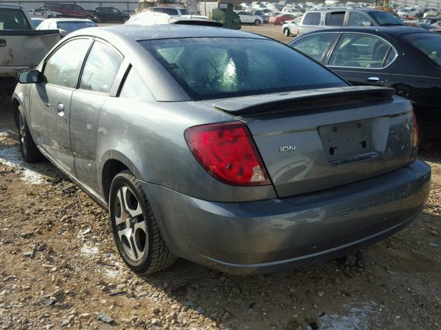 1G8AW12F95Z148994 - 2005 SATURN ION LEVEL GRAY photo 3