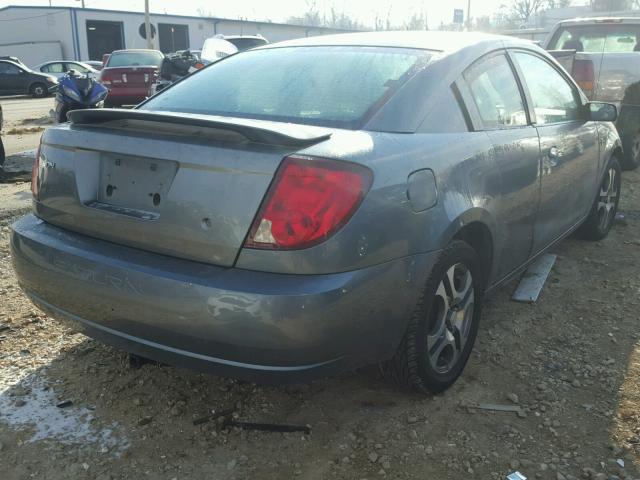 1G8AW12F95Z148994 - 2005 SATURN ION LEVEL GRAY photo 4
