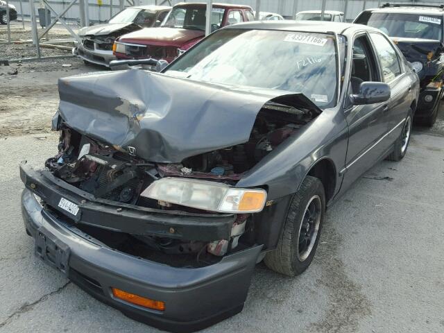 1HGCD5533SA074528 - 1995 HONDA ACCORD LX GRAY photo 2