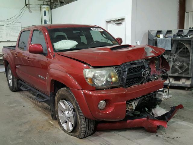 5TFLU4EN8BX006166 - 2011 TOYOTA TACOMA DOU RED photo 1